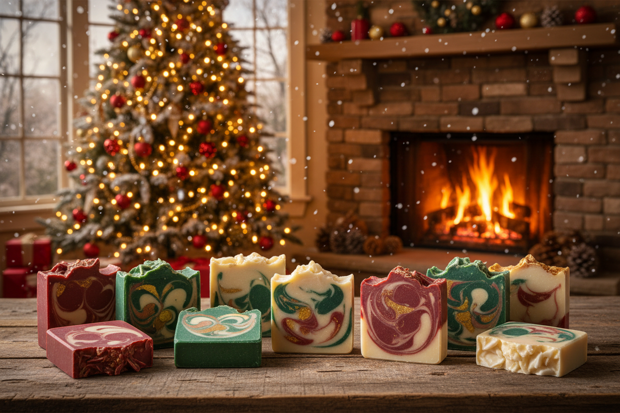 get rid of all the text and only square bar soaps and thats it